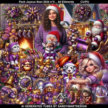 SAD - Pack Joyeux Noel 2024  N°2