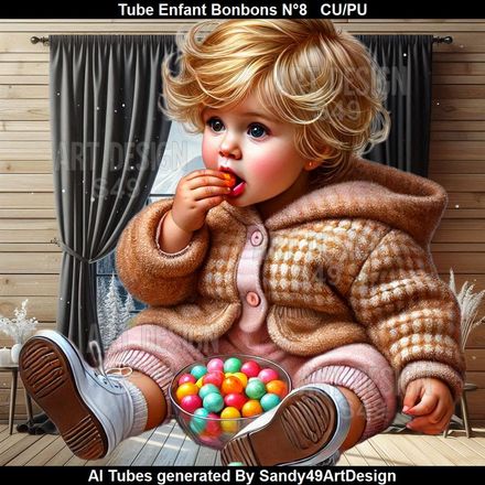 SAD - Tube Enfant Bonbons N°8
