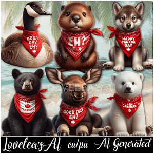 LA-CANADIAN ANIMALS PACK 1