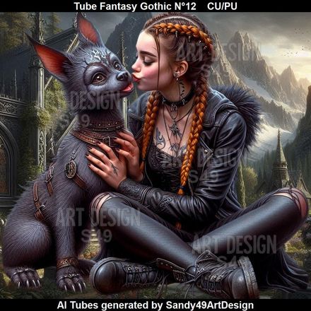 SAD - Tube Fantasy Gothic N°12