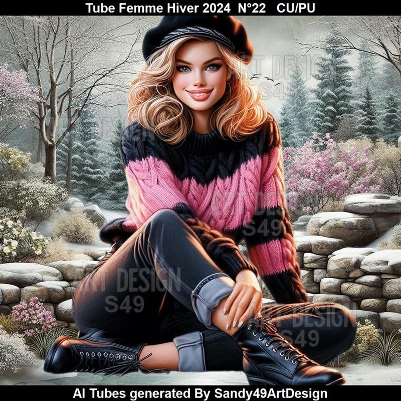 SAD - Tube Femme Hiver 2024  N°22