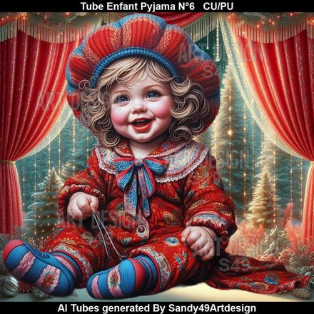 SAD - Tube Enfant Pyjama N°6