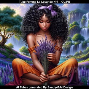 SAD -Tube Femme La Lavande N°7