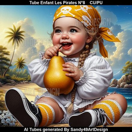 SAD - Tube Enfant Les Pirates N°8