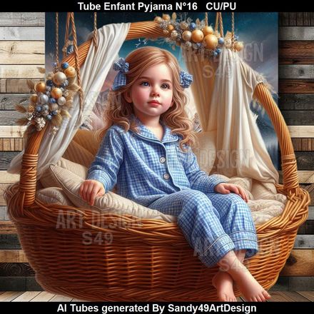 SAD - Tube Enfant Pyjama N°16