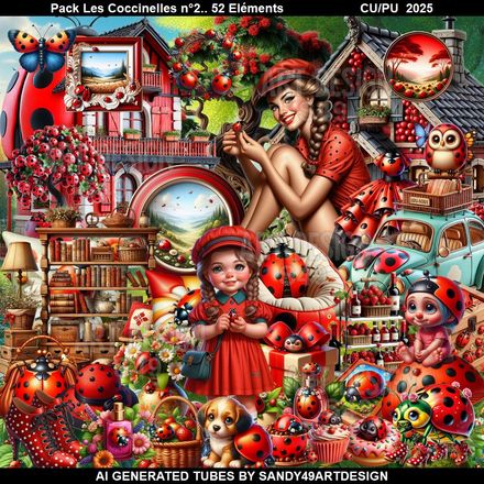 SAD - Pack Les Coccinelles N°2