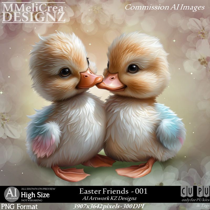 MMD - AI - Easter Friends - CU001