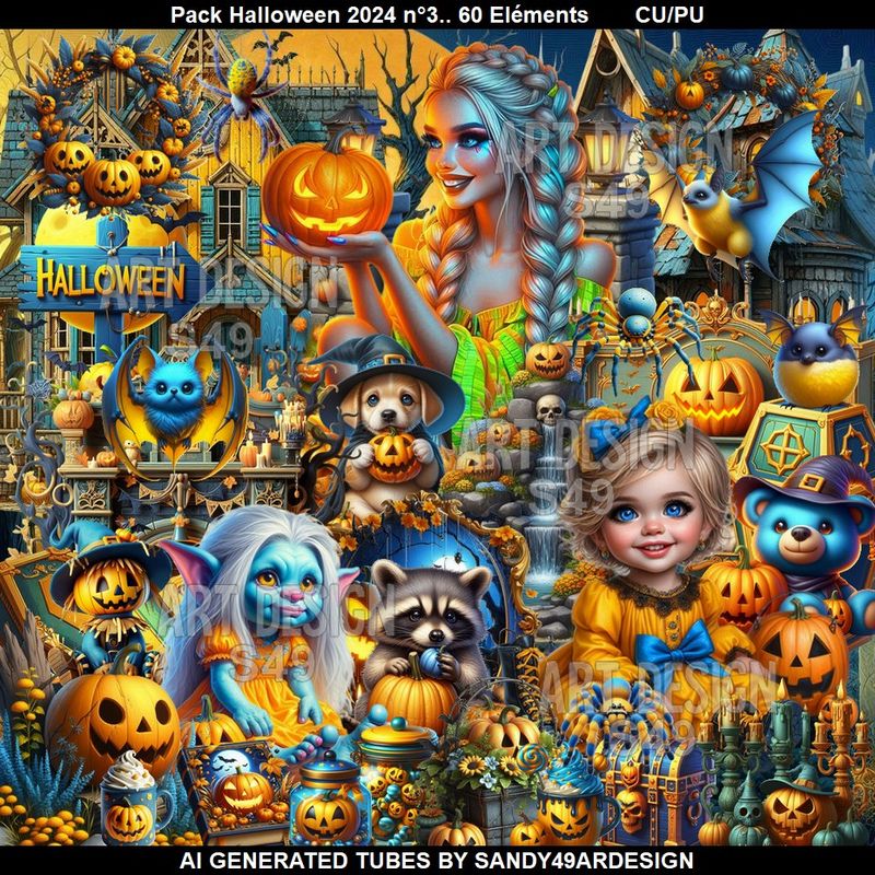 Pack Halloween 2024  N°3