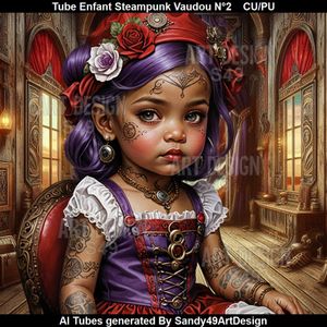 SAD - Tube Enfant Steampunk Vaudou N°2