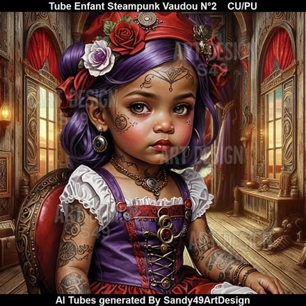 SAD - Tube Enfant Steampunk Vaudou N°2