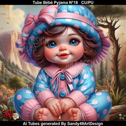 SAD - Tube Bébé Pyjama N°18