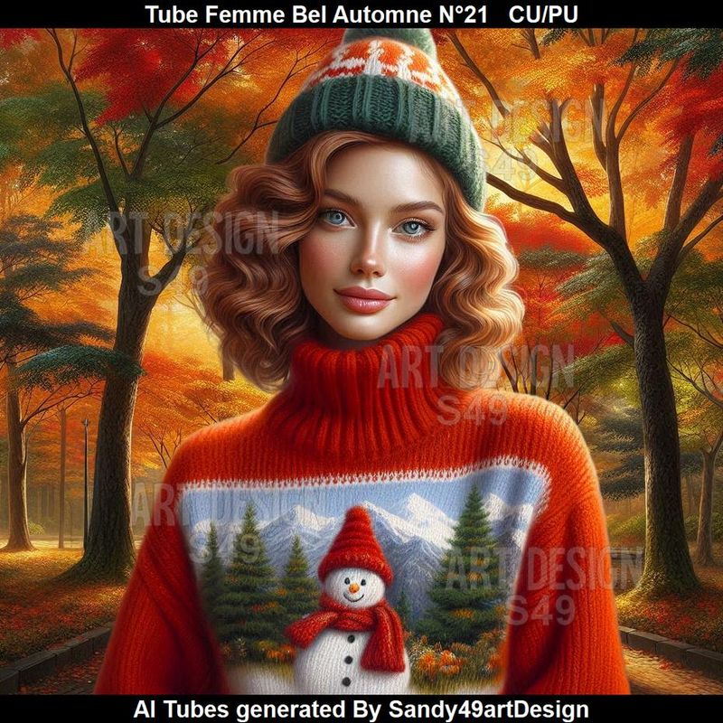 SAD - Tube Femme Bel Automne N°21