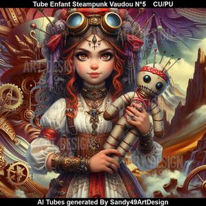 SAD - Tube Enfant Steampunk Vaudou N°5