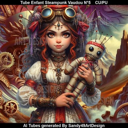 SAD - Tube Enfant Steampunk Vaudou N°5