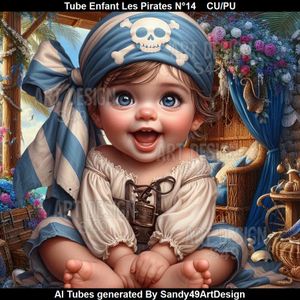 SAD - Tube Enfant Les Pirates N°14