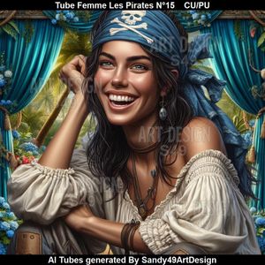 SAD - Tube Femme Les Pirates N°15