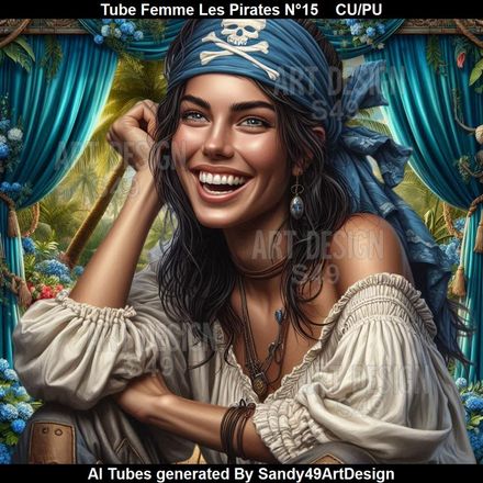 SAD - Tube Femme Les Pirates N°15