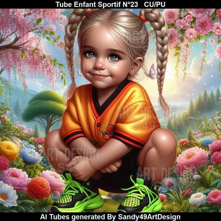 SAD - Tube Enfant sportif N°3