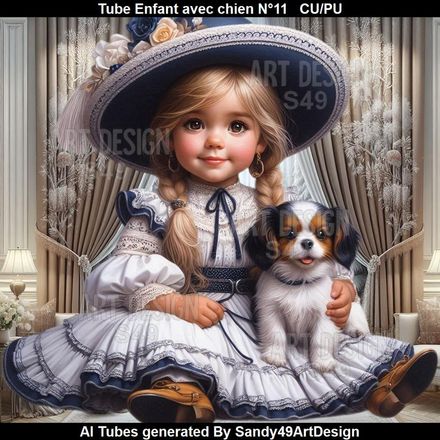SAD - Tube Enfant avec chien N°11