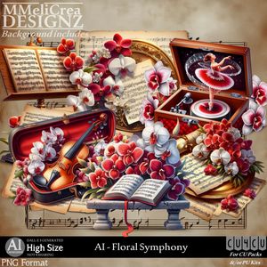 MMD - AI - CU4CU - Floral Symphony