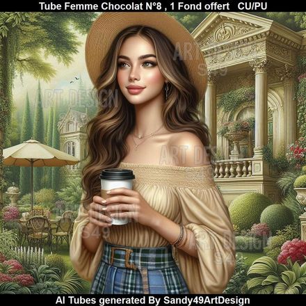SAD - Tube Femme Chocolat N°8