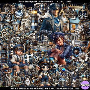 SAD - Pack Steampunk La Marine N°1