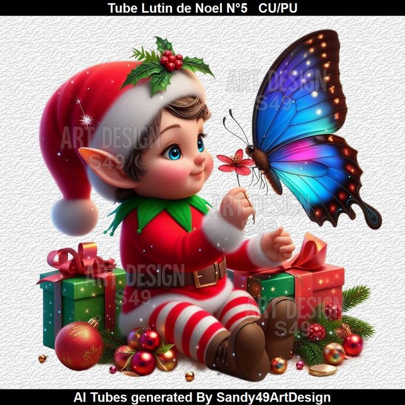 SAD - Tube Lutin de Noel N°5
