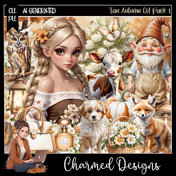 CD- Tan Autumn CU Pack 1