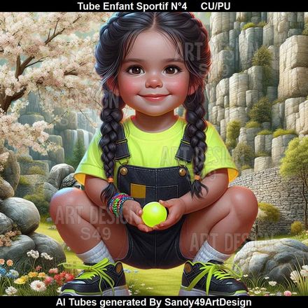 SAD - Tube Enfant sportif N°4