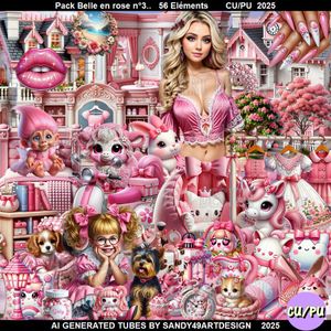 SAD - Pack Belle en rose N°3