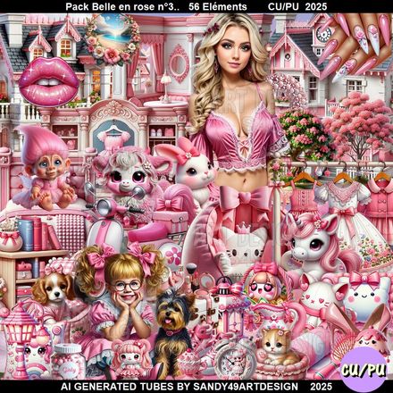 SAD - Pack Belle en rose N°3