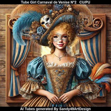SAD - Tube Girl Carnaval de Venise N°2