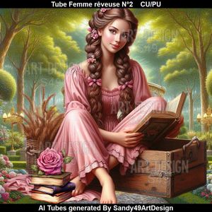 SAD - Tube Femme rêveuse N°2