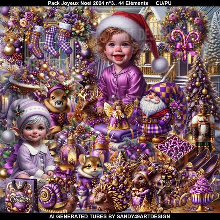 SAD - Pack Joyeux Noel 2024  N°3