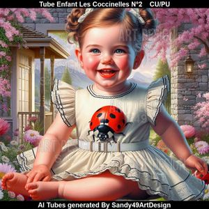 SAD - Tube Enfant Les Coccinelles N°2