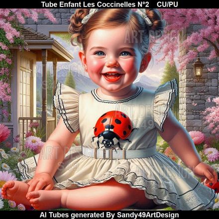 SAD - Tube Enfant Les Coccinelles N°2