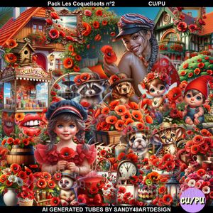 SAD - Pack Les Coquelicots N°2