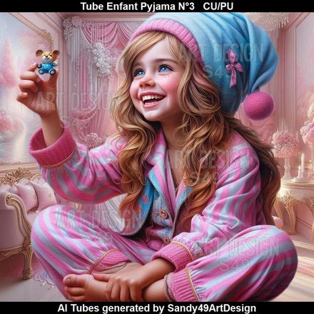 SAD - Tube Enfant Pyjama N°3