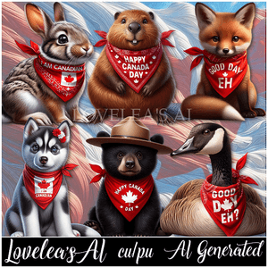 LA-CANADIAN ANIIMALS PACK 2