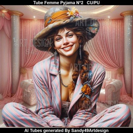 SAD - Tube Femme Pyjama N°2