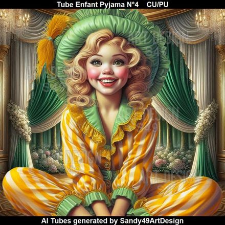SAD - Tube Enfant Pyjama N°4