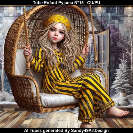 SAD - Tube Enfant Pyjama N°15