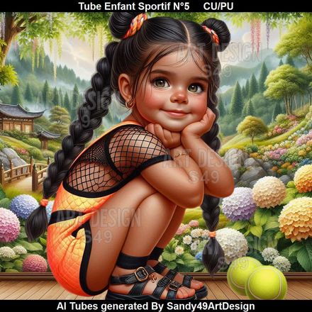 SAD - Tube Enfant Sportif N°5