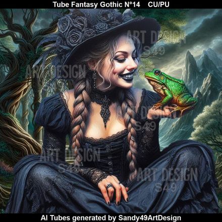 SAD - Tube Fantasy Gothic N°14