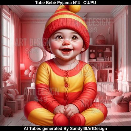 SAD - Tube Bébé Pyjama N°4