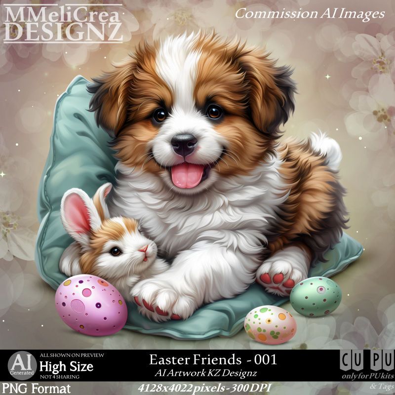 MMD - AI - Easter Friends - CU001