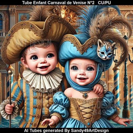 SAD - Tube Enfant Carnaval de Venise N°2