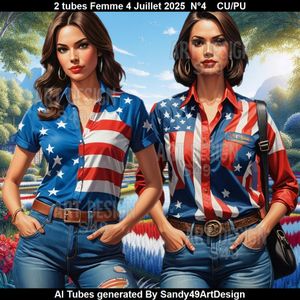 SAD - 2 Tubes Femme 4 Juillet 2025  N°4