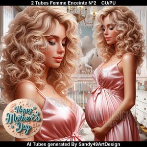 SAD - 2 Tubes Femme Enceinte N°2