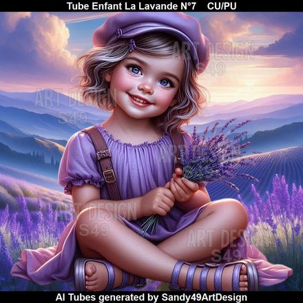 SAD - Tube Enfant La Lavande N°7